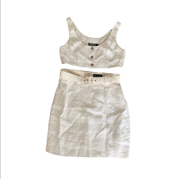 90s vintage Dolce & Gabbana two piece set - Picture 2 of 10